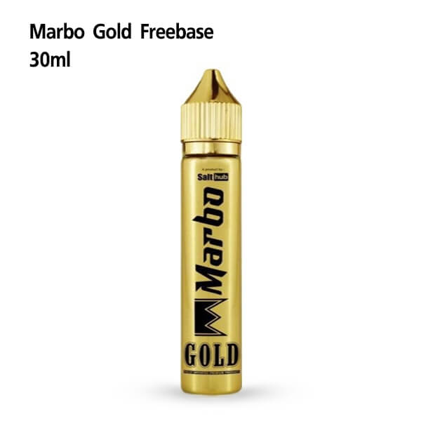 น้ำยาบุหรี่ไฟฟ้า มาโบทองฟรีเบส | Marbo Gold Freebase 30ml Nic. 6mg