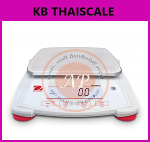 เครื่องชั่งดิจิตอลความละเอียดสูง ตาชั่งแบบความละเอียดสูง 6200g ความละเอียด 0.1g หน้าจอแสดงผล LCD ยี่ห้อ OHAUS รุ่น SPX6201 6200g/0.1g