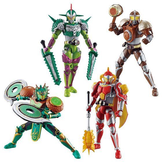 SODO Gaim CHRONICLE Rider Bravo and Rider Glidon and Arms set