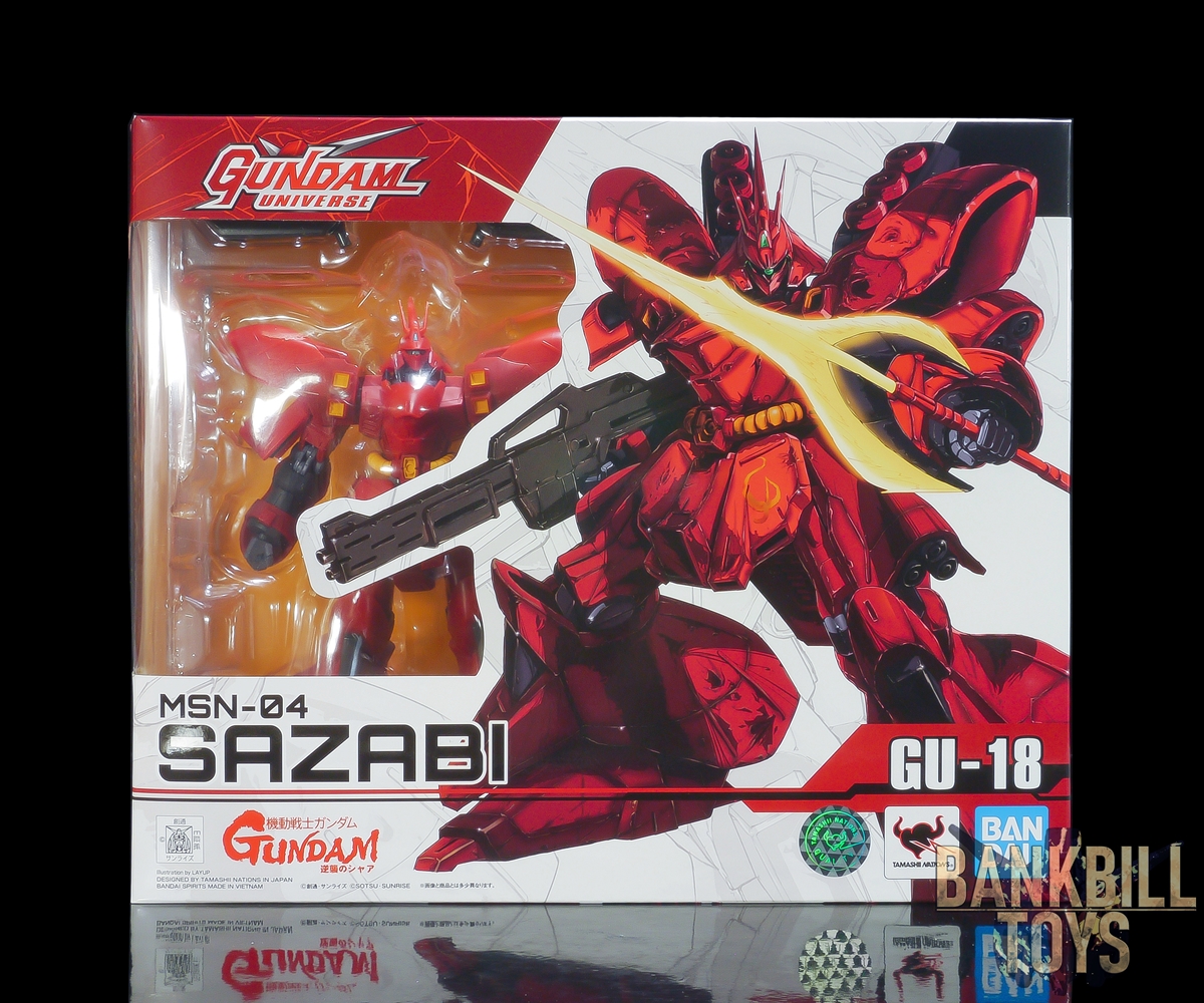 กันดั้ม Bandai Spirits Gundam Universe GU-18 MSN-04 Sazabi