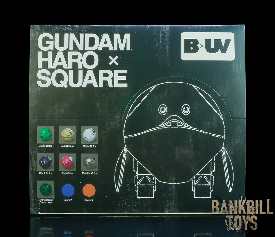 กันดั้ม Bandai Namco Trading Figure Bandai x Underverse Designed By Ashley Wood Mobile Suit Gundam Haro x World War Robot Square Box [9 Packs]