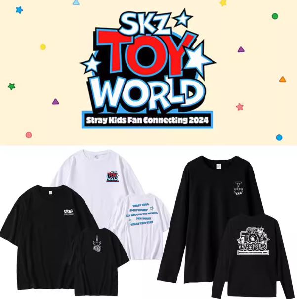 เสื้อยืด StrayKids : SKZ TOY WORL