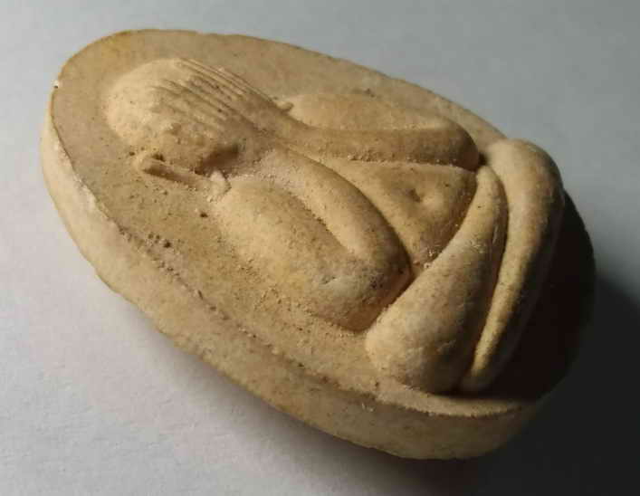 รหัสสินค้า พระปิดตา ทั่วไป 081 พระปิดตาเนื้อผง หลังยันต์นะ ไม่ทราบที่