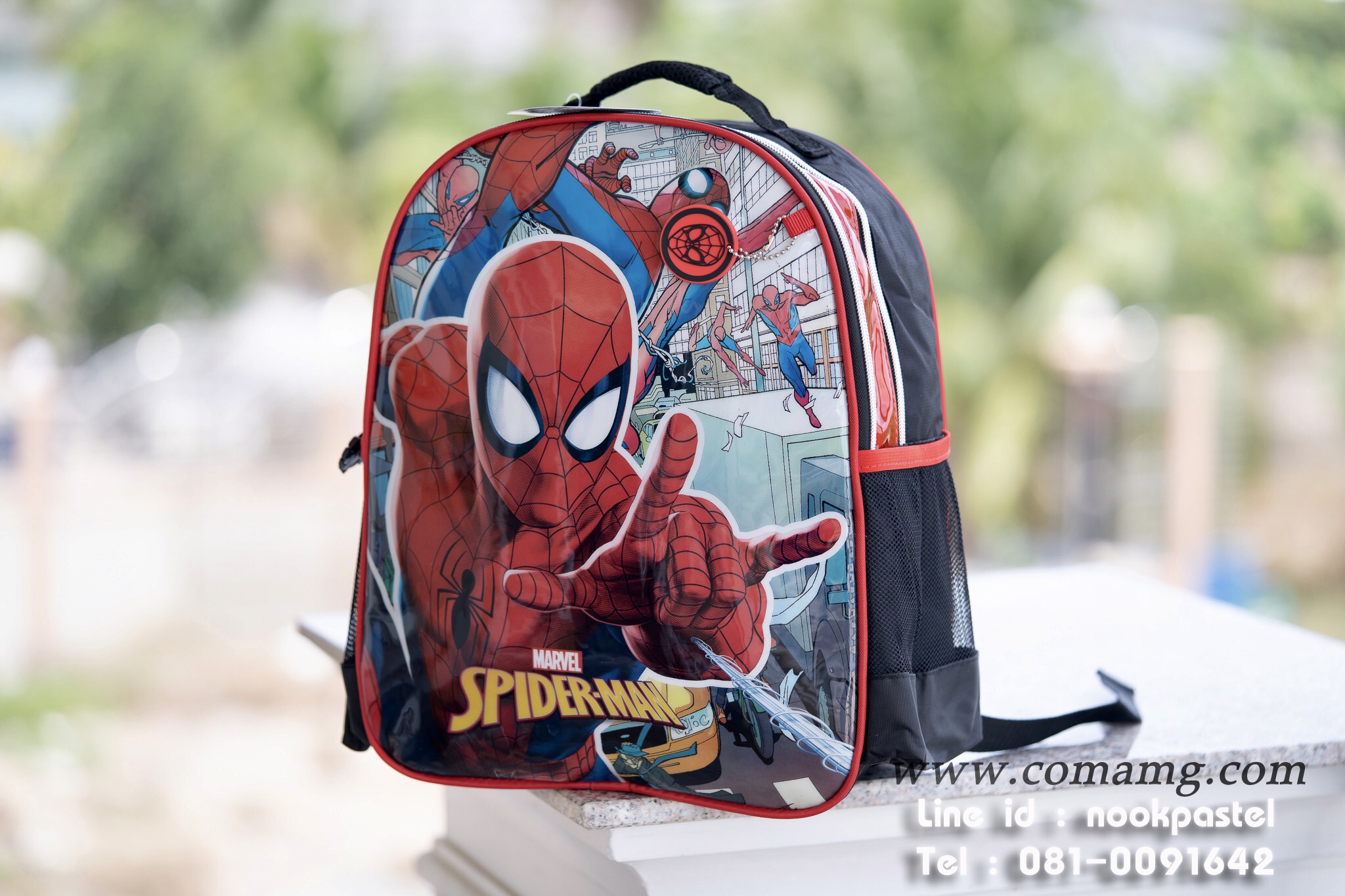 กระเป๋าเป้สไปรเดอร์แมน (spider-man) ลิขสิทธิ์แท้ 14นิ้ว