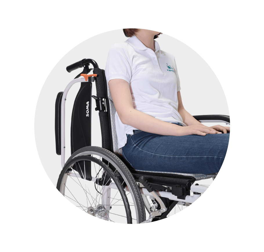 รถเข็นอลูมินัมอัลลอยด์โซม่า SOMA รุ่น Agile เบาะกว้าง 18 นิ้ว สะดวกสบาย ถอดชิ้นส่วนได้ เปิดที่พักแขนขึ้นได้ รองรับน้ำหนักสูงสุด 115 กิโลกรัม ของแท้ รับประกันศูนย์ไทย 3 ปี