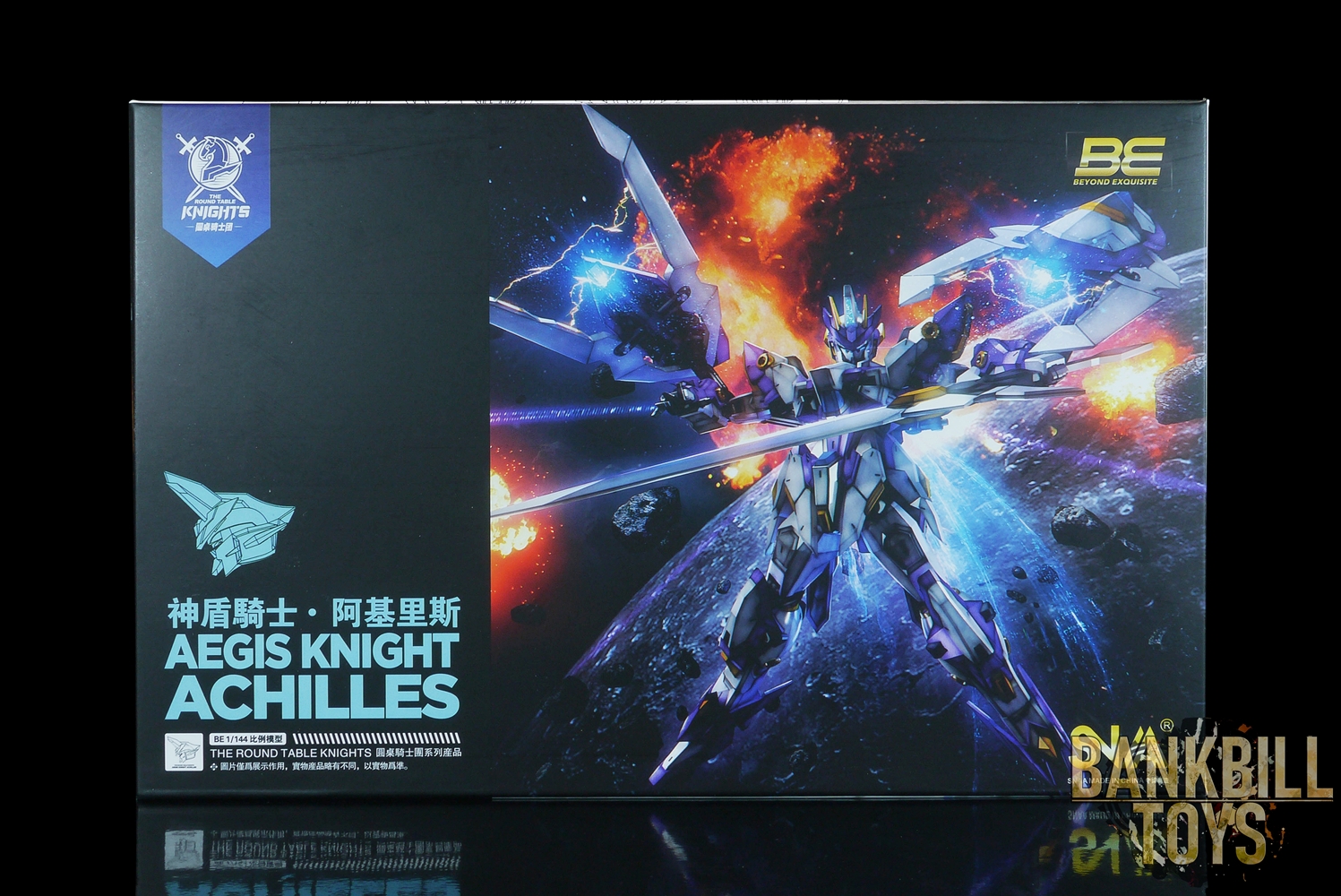 Original SNAA Super Nova Beyond Exquisite BE 1/144 The Round Table Knights Aegis Knight SC-004-Achilles