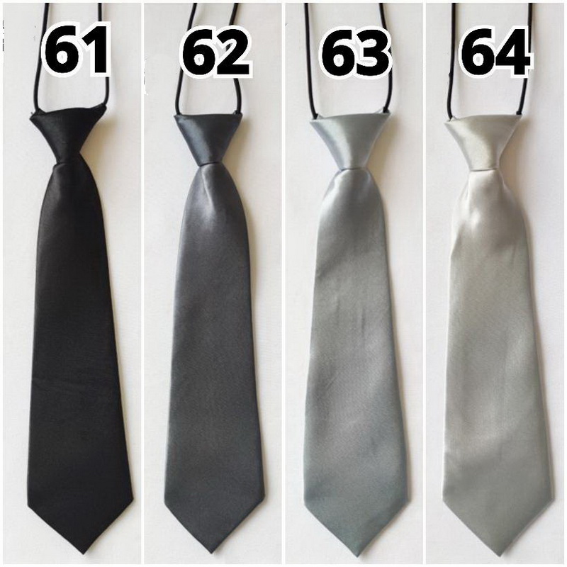 Bas2015- Bas-ไทท์ เนคไทท์สำเร็จเด็กชายสีพื้นแบบเงา มีหลายสี สายยืดได้เยอะ (ส่วนที่กว้างสุด6.25xยาว28ซม.) ใช้กับชุดไซส์#80-#90-#100-#110-#120-#130-#140-#150-#160-#170-ได้ทุกขนาด