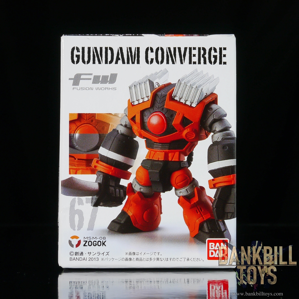 กันดั้ม Bandai Candy Toy FW Gundam Converge 11 No.67 MSM-08 Zogok