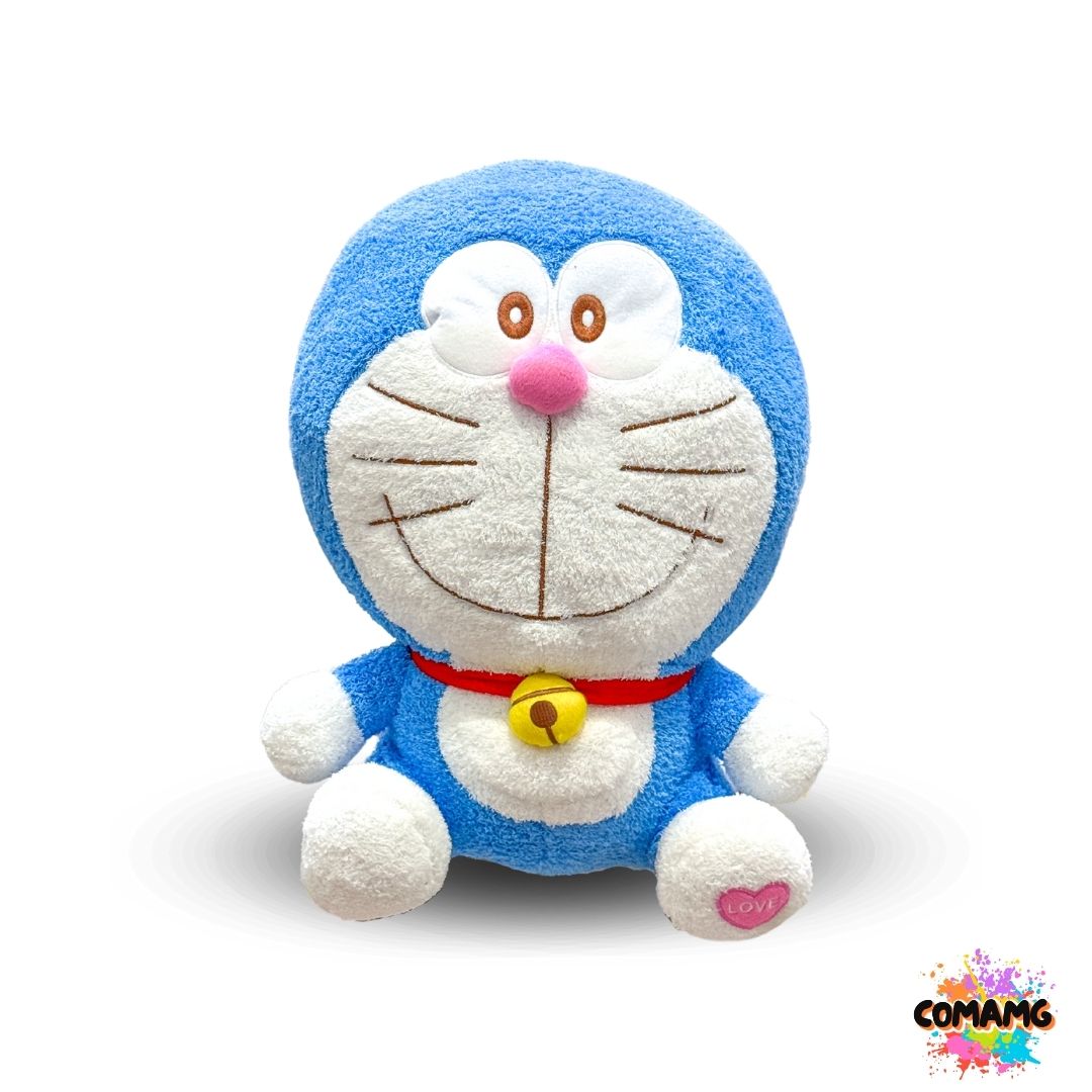 ตุ๊กตาโดเรมอน Doraemon ขนาด16นิ้ว รุ่นตาหัวใจ ลิขสิทธิแท้ สินค้าพร้อมส่ง