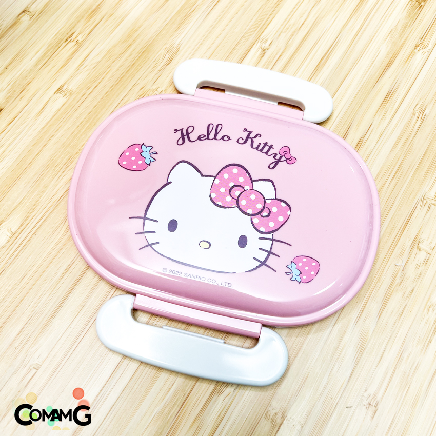 กล่องอาหารไปโรงเรียน กล่องข้าวเด็ก ลายการ์ตูนมีช่องแบ่ง ทรงวงรี ลิขสิทธิ์แท้100%