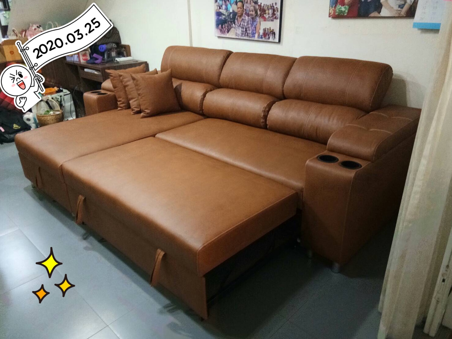 โซฟาเบด รุ่น RomeO 280 cm