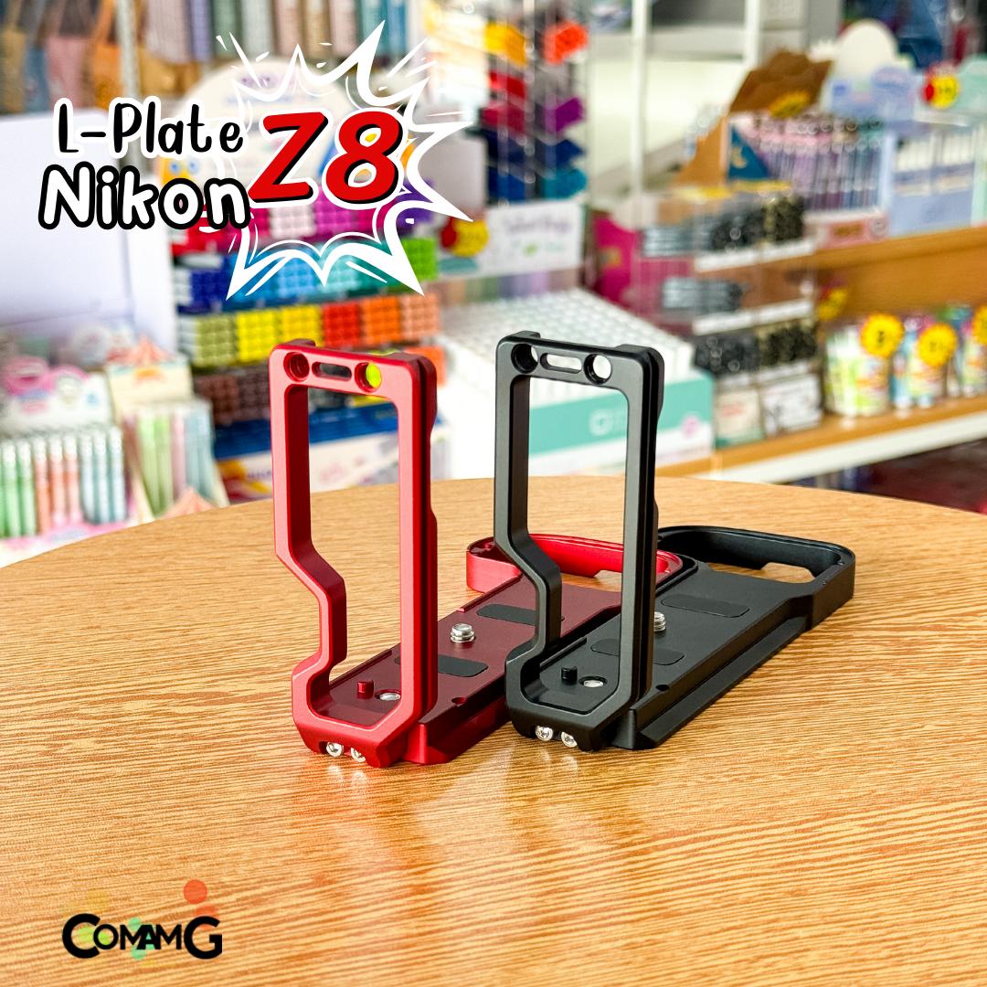 L-Plate Nikon Z8 รางด้านข้างสไลด์ Hand Grip เพิ่มความกระชับในการจับถือ มี2สี พร้อมส่ง