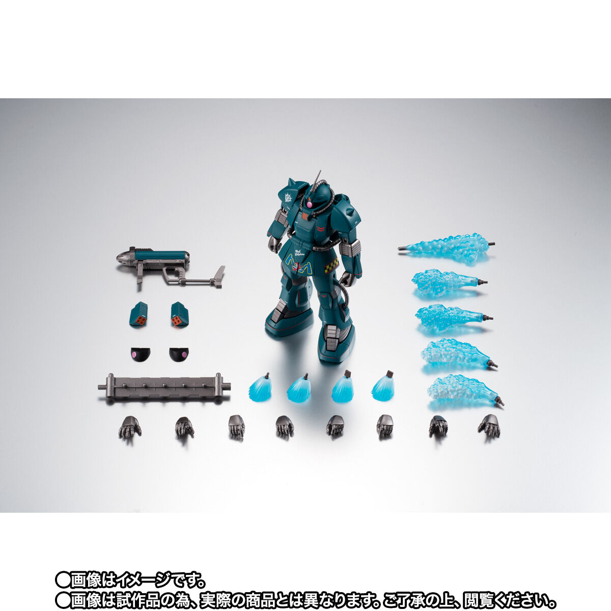 กันดั้ม Bandai Spirits Premium Bandai Tamashii Web Shop Limited The Robot Spirits <SIDE MS> R-SP MS-06M (MSM-01) Zaku Marine Type [Red Dolphin] Ver. A.N.I.M.E.
