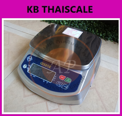เครื่องชั่งกันน้ำ เครื่องชั่งกันน้ำแบบตั้งโต๊ะ 1.5 กิโลกรัม ความละเอียด 0.2g รุ่น IDS05E-1.5K ยี่ห้อ SDS ไต้หวัน