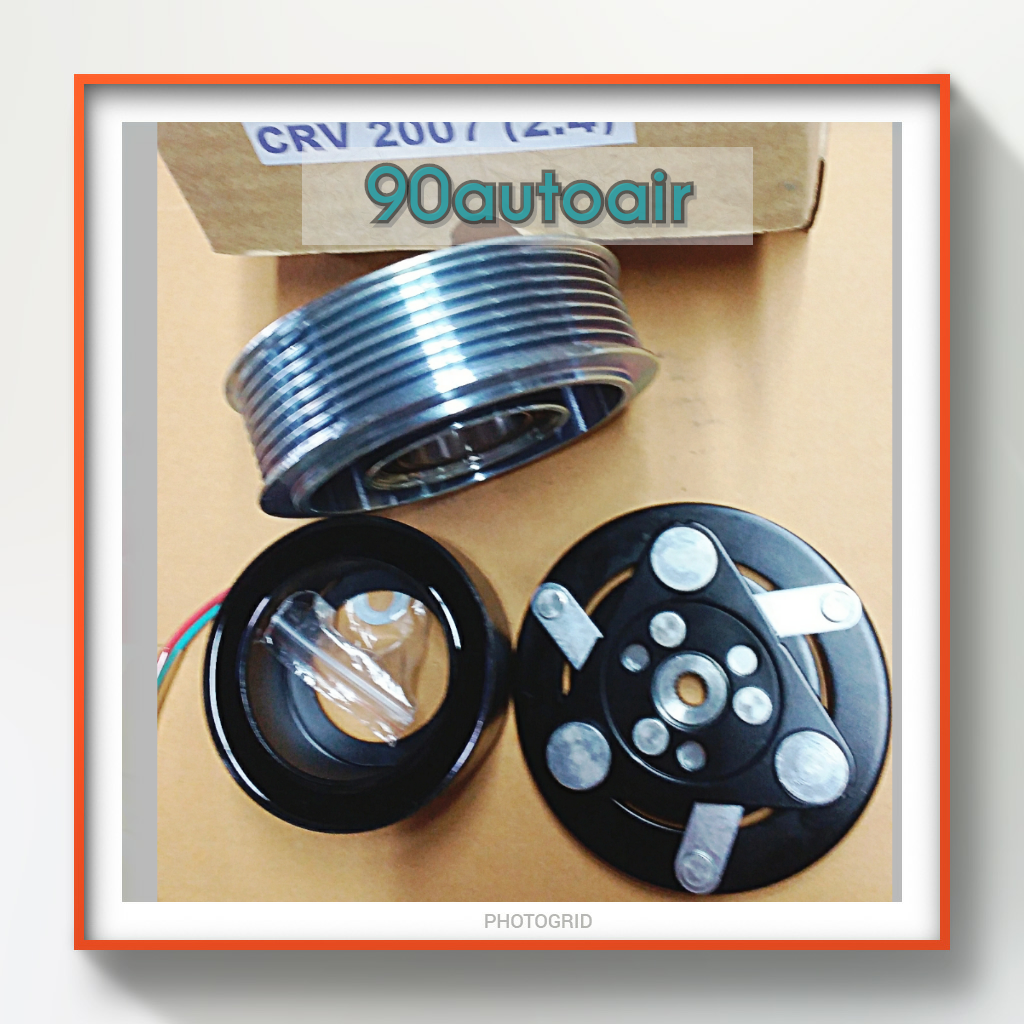 ชุดหน้าคลัชคอมแอร์ Honda CRV 2007 2.4