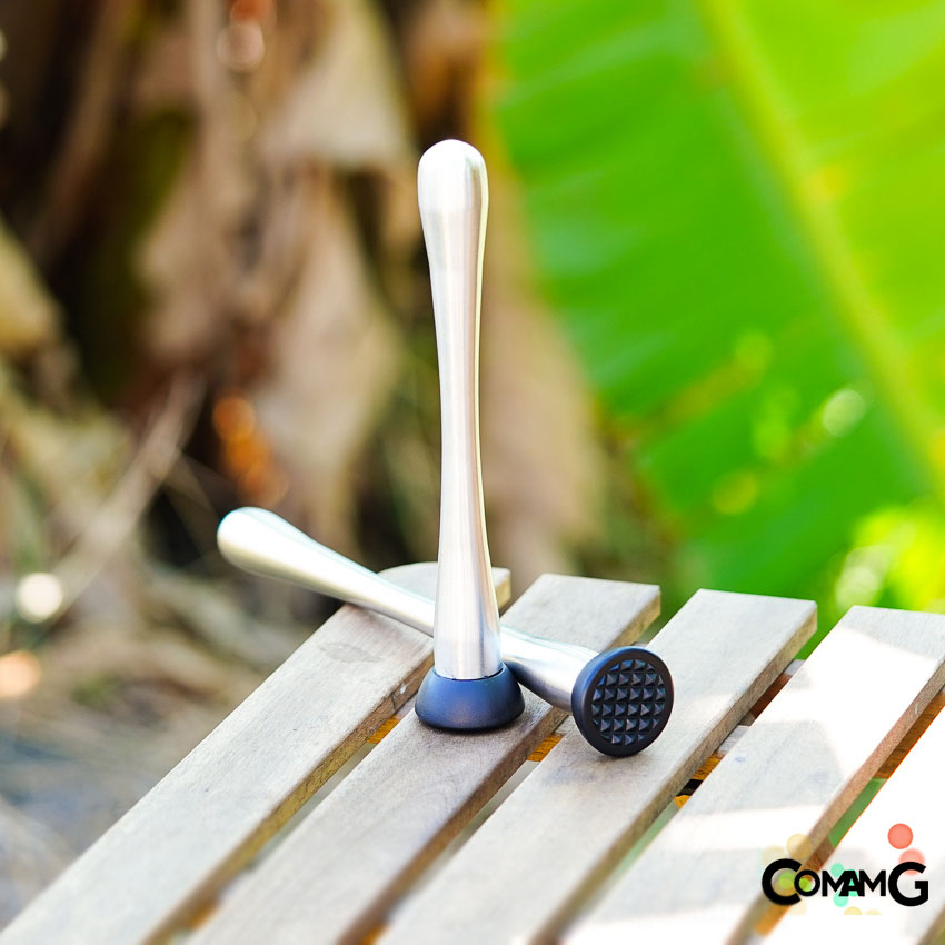 ที่บดน้ำเเข็ง แท่งบดผลไม้ แบบสเตนเลส สำหรับทำค็อกเทล มิกเซอร์ เครื่องดื่ม บดน้ำแข็ง บดผลไม้