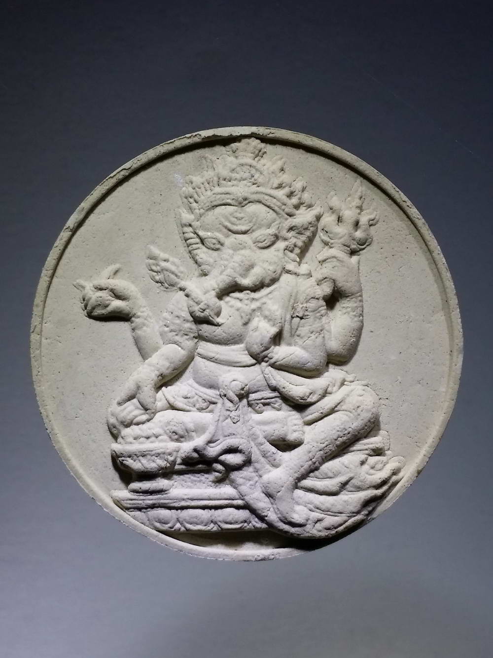 รหัสสินค้า จตุคามรามเทพ 107 พระพิฆเณศวร เนื้อผง ปลุกเสกพิธีจตุคามรามเทพ ไม่ทราบวัดที่สร้าง