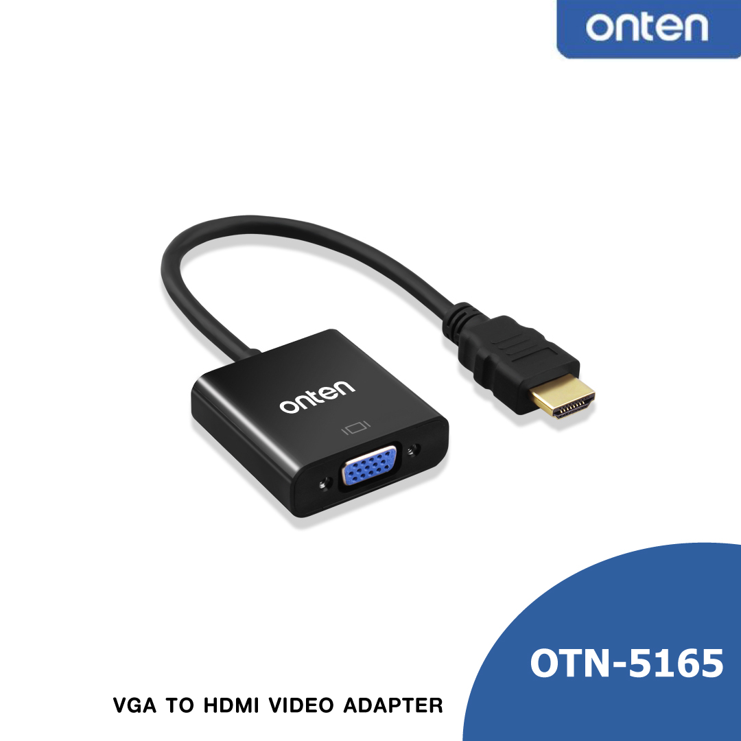 ตัวแปลงสัญญาณ OTN-5165 (HDMI to VGA Adapter)