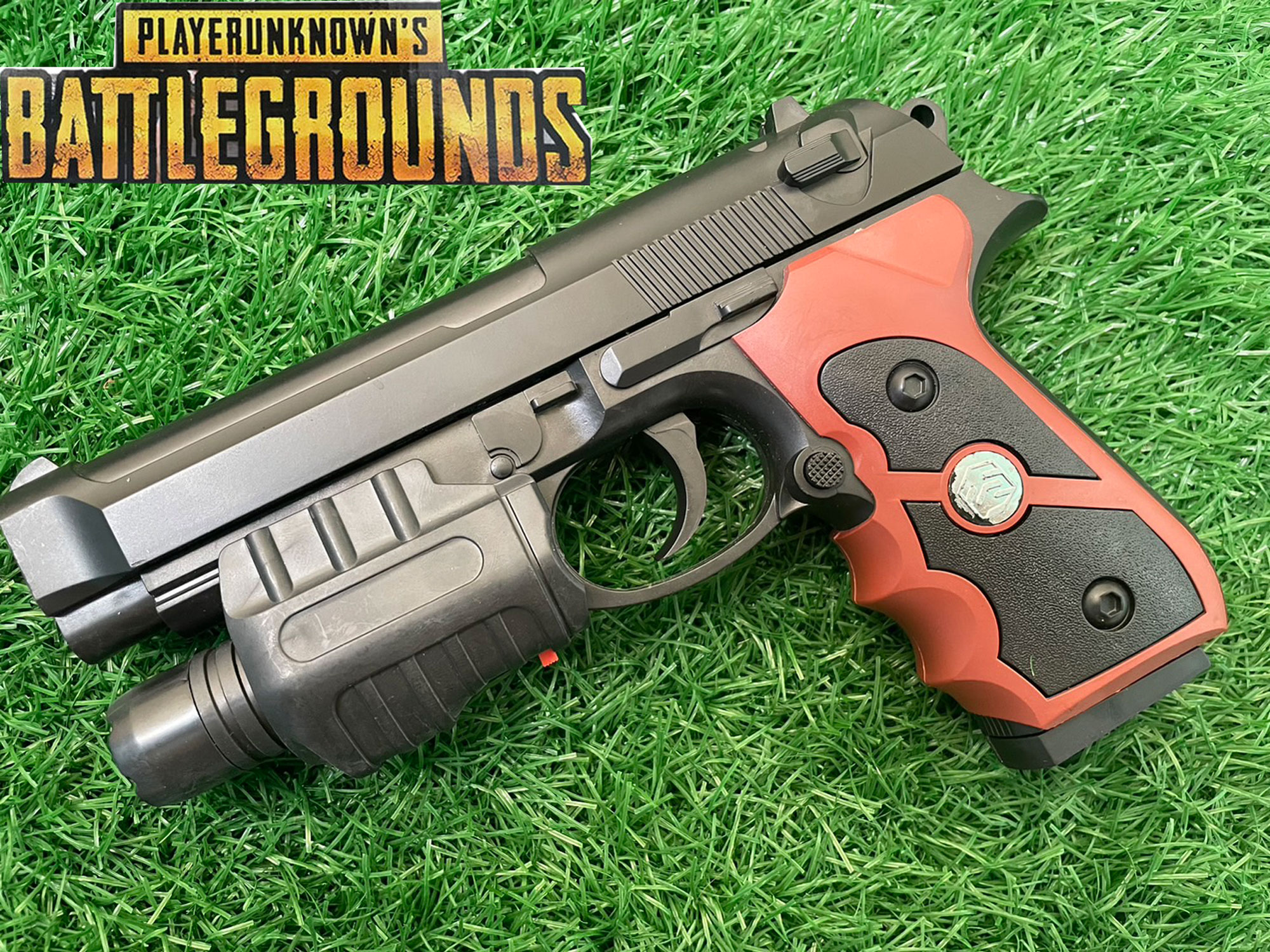 ปืนของเล่น ปืนอัดลมของเล่น ปืนอัดลมพลาสติก ปืนอัดลมพกสั้น ปืนอัดลม ชักยิงทีละนัด รุ่น P-779B