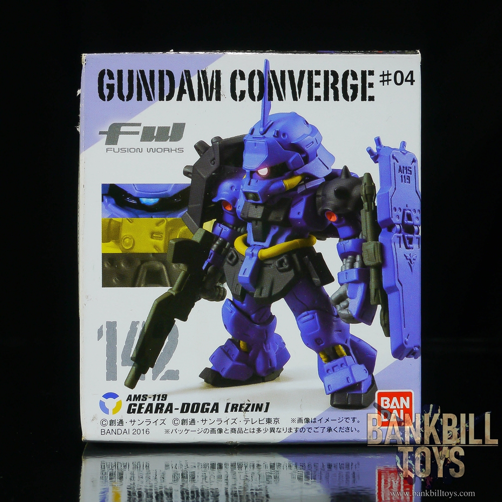 กันดั้ม Bandai Candy Toy FW Gundam Converge #04 No.142 AMS-119 Geara Doga [Rezin Schnyder’s Custom]