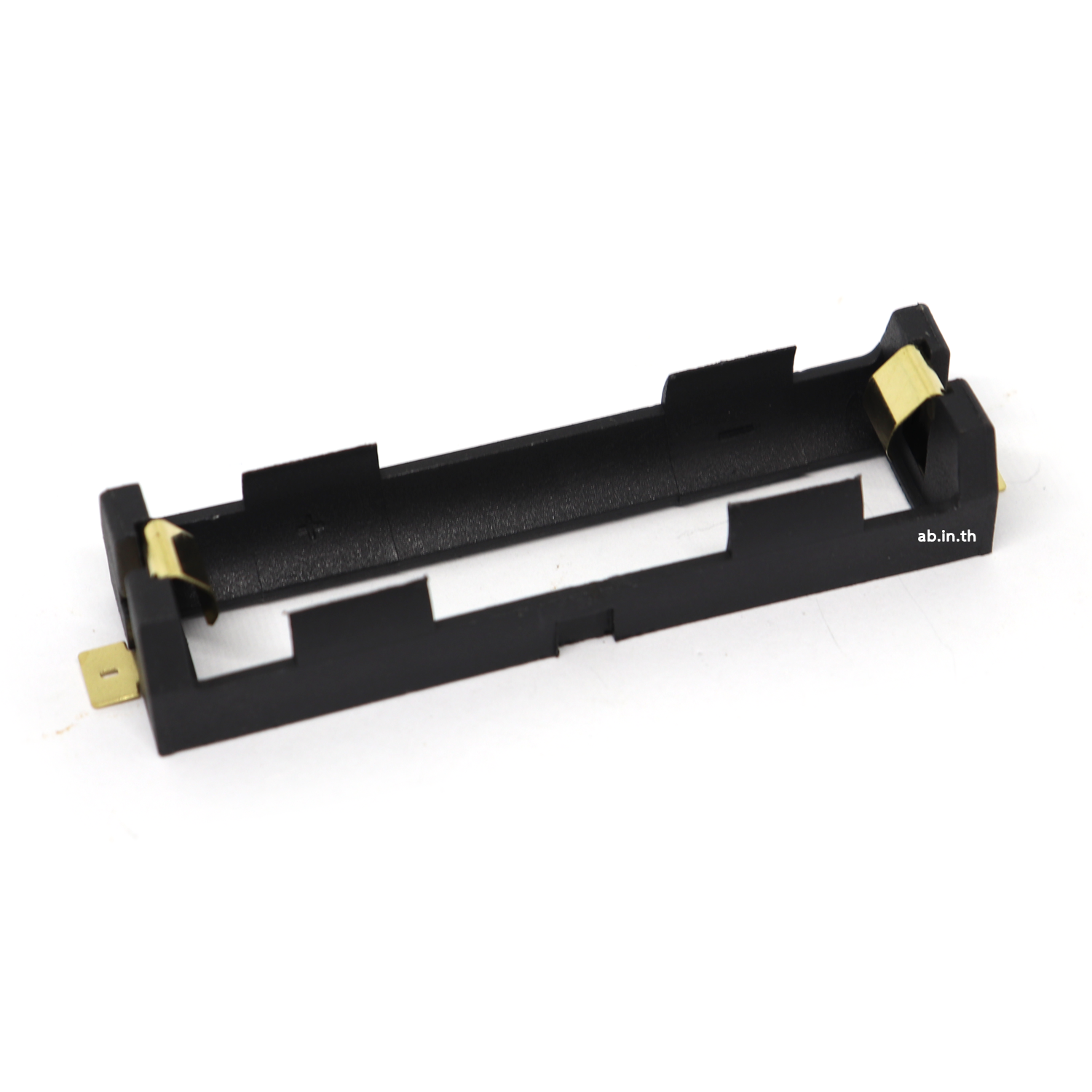 รางถ่าน 18650 1 ก้อนแบบ SMD บัดกรีติดแผ่นปริ๊น