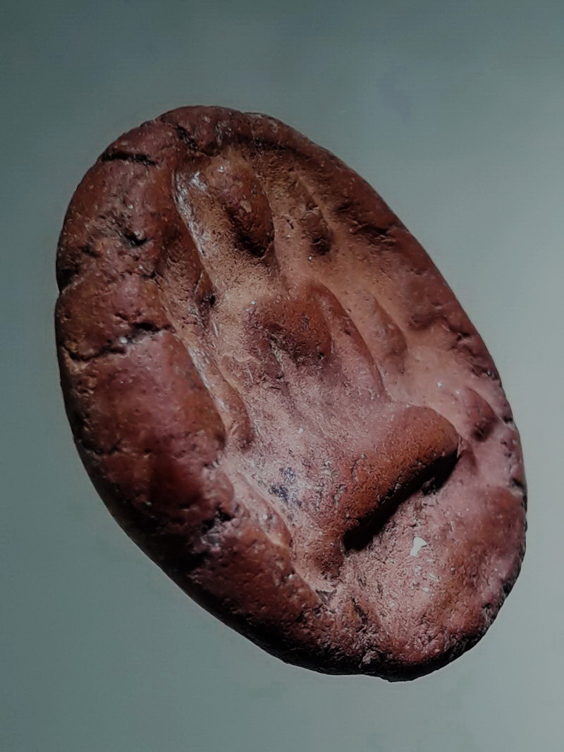 รหัสสินค้า พระเนื้อดิน ผง ว่าน 10530 พระกรุ ศรีวิชัย เนื้อดิน จ.สุราษฎร์ธานี สภาพสวย