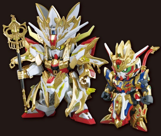 SDW Heros 33 Wukong Impulse Gundam (Childhood) & Sanzang Strike Freedom Gundam Se