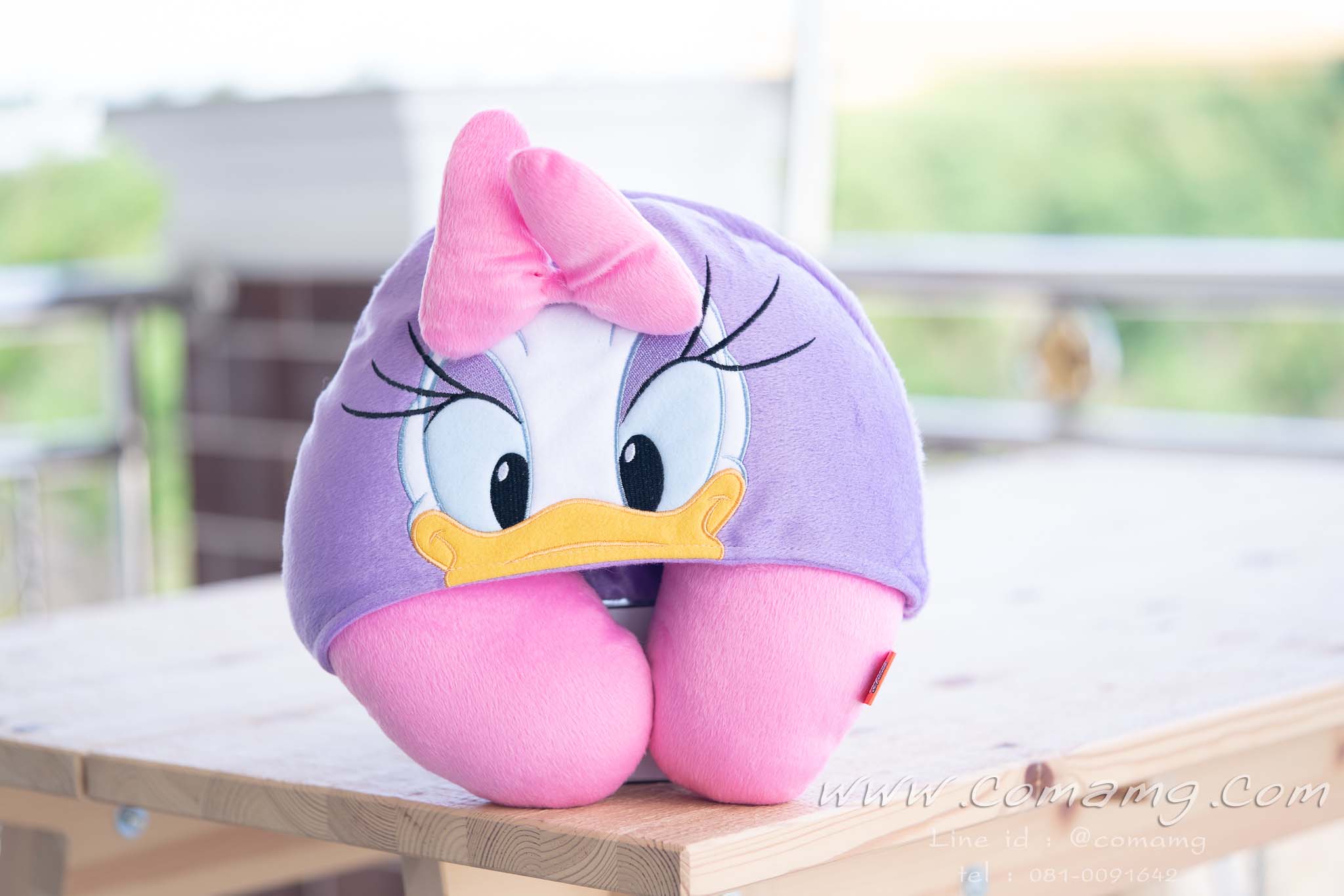 หมอนรองคอมีหมวก โดนัลด์ดั๊ก& เดซี่ดั๊ก (Donald Duck&Daisy)