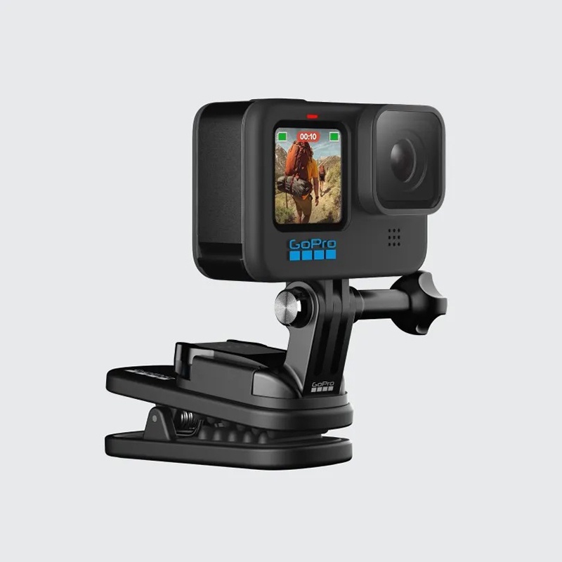 GoPro Magnetic Swivel Clip คลิปหนีบเสื้อ ของโกโปรแท้ คลิปหนีบกระเป๋าเป้ for GoPro / DJI / Insta360 l Action Camera