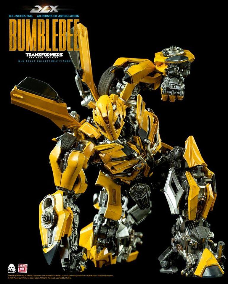 เปิดรับPreorder มัดจำ 1500 บาท threeZero x HASBRO - DLX series TLK Bumble Bee (Transformer: The Last Knight)