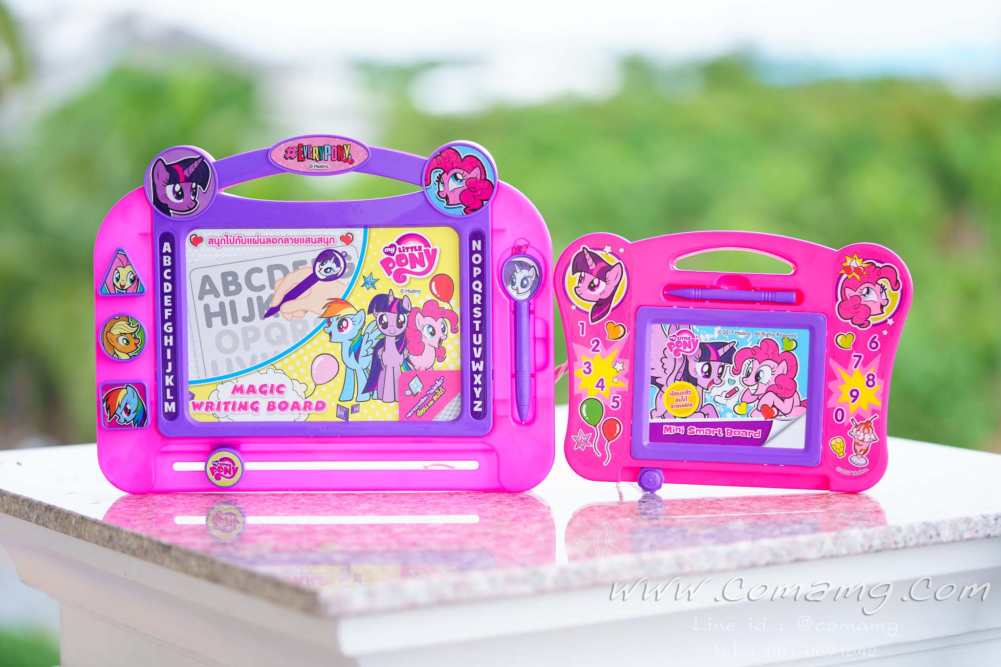 กระดานแม่เหล็ก กระดานวาดเขียนลายโพนี่ (My Little Pony) ลิขสิทธิ์แท้