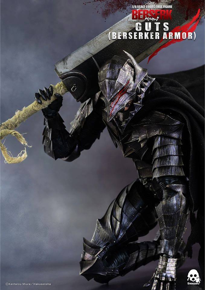 เปิดรับPreorder มัดจำ 2000 บาท threeZero X Berserk : Guts (Berserker Armor) 1/6 Scale Figure โมสำเร็จ *ที่ตาเมีไฟled ครับ **