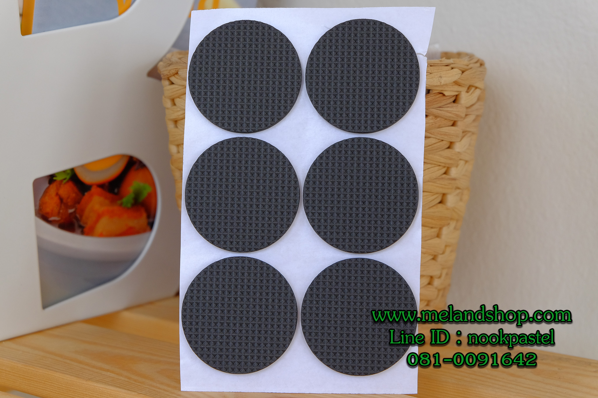 แผ่นรองขาเก้าอี้ ขาโต๊ะ ขาตู้ ติดแน่นทนทาน พร้อมส่งจากไทย