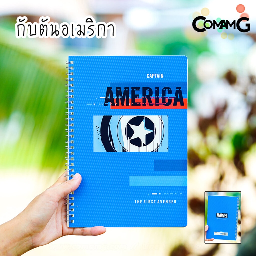 สมุดบันทึก สันห่วง สมุดโน๊ต แบบปกแข็งริมลวด ขนาด17.5x25.5ซม ลายการ์ตูน ลิขสิทธิ์แท้ พร้อมส่ง