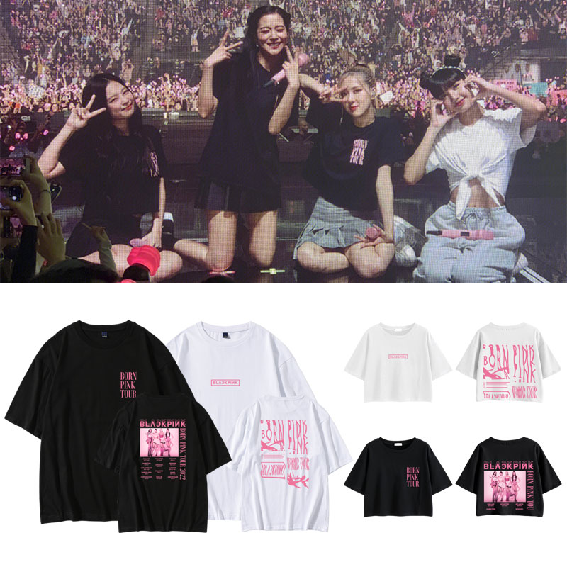 เสื้อยืด BLACKPINK : คอนเสิร์ต BORN PINK World Tour