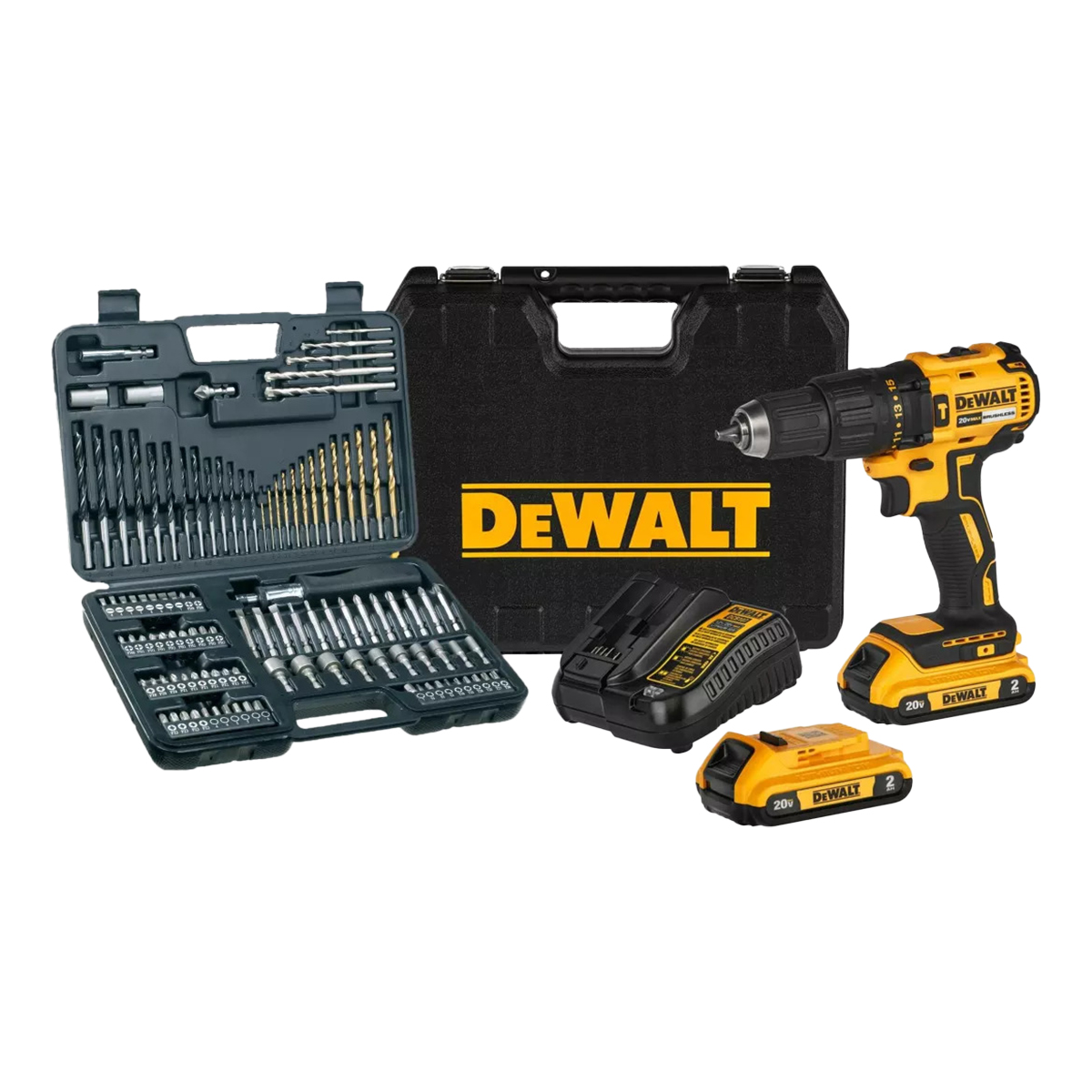 Dewalt สว่านกระแทกไร้สาย 20V รุ่น DCD7781D2A-B1