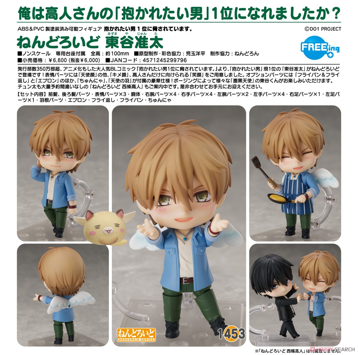 เปิดรับPreorder มัดจำ300 บาท Nendoroid Junta Azumaya (PVC Figure)