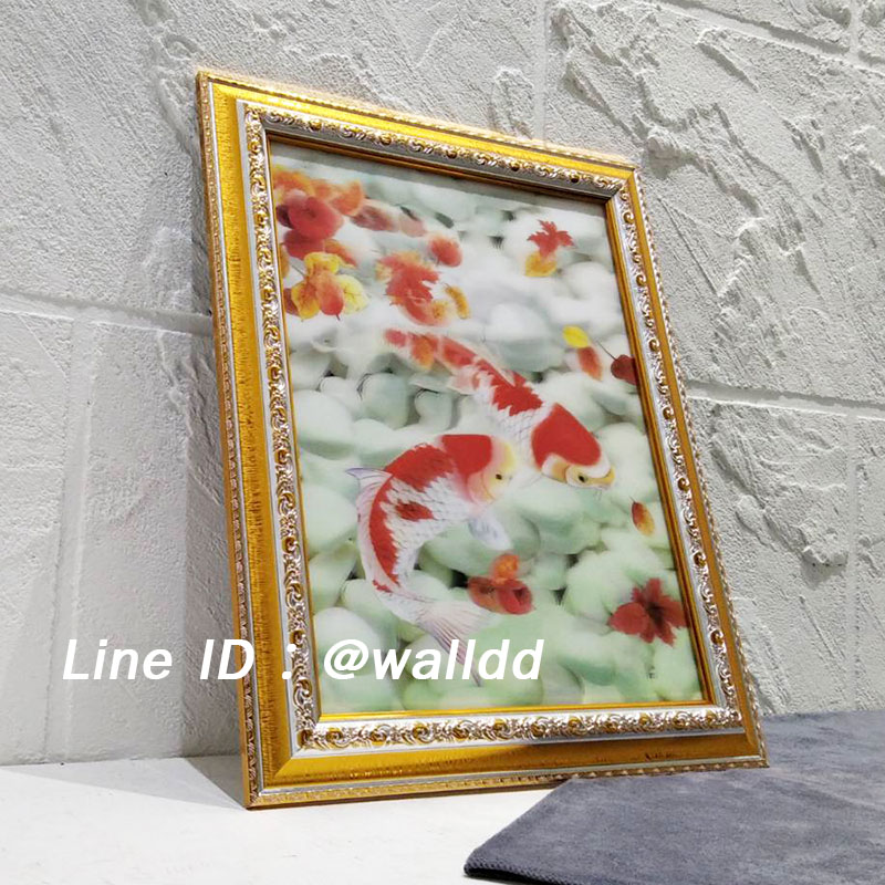 รูปปลาคาร์ฟติดผนัง
