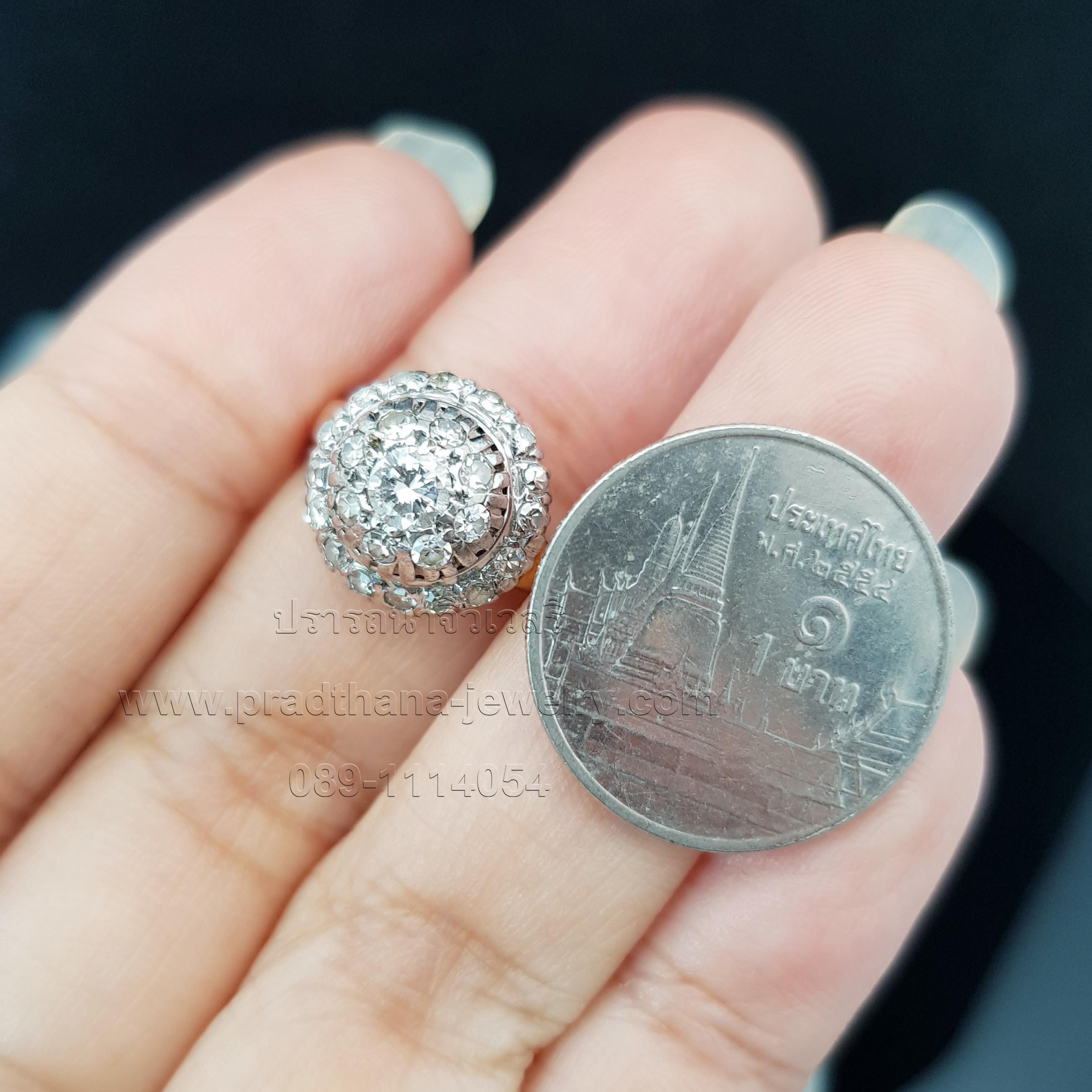 แหวนโบราณบัวคว่ำ **ขายแล้ว**