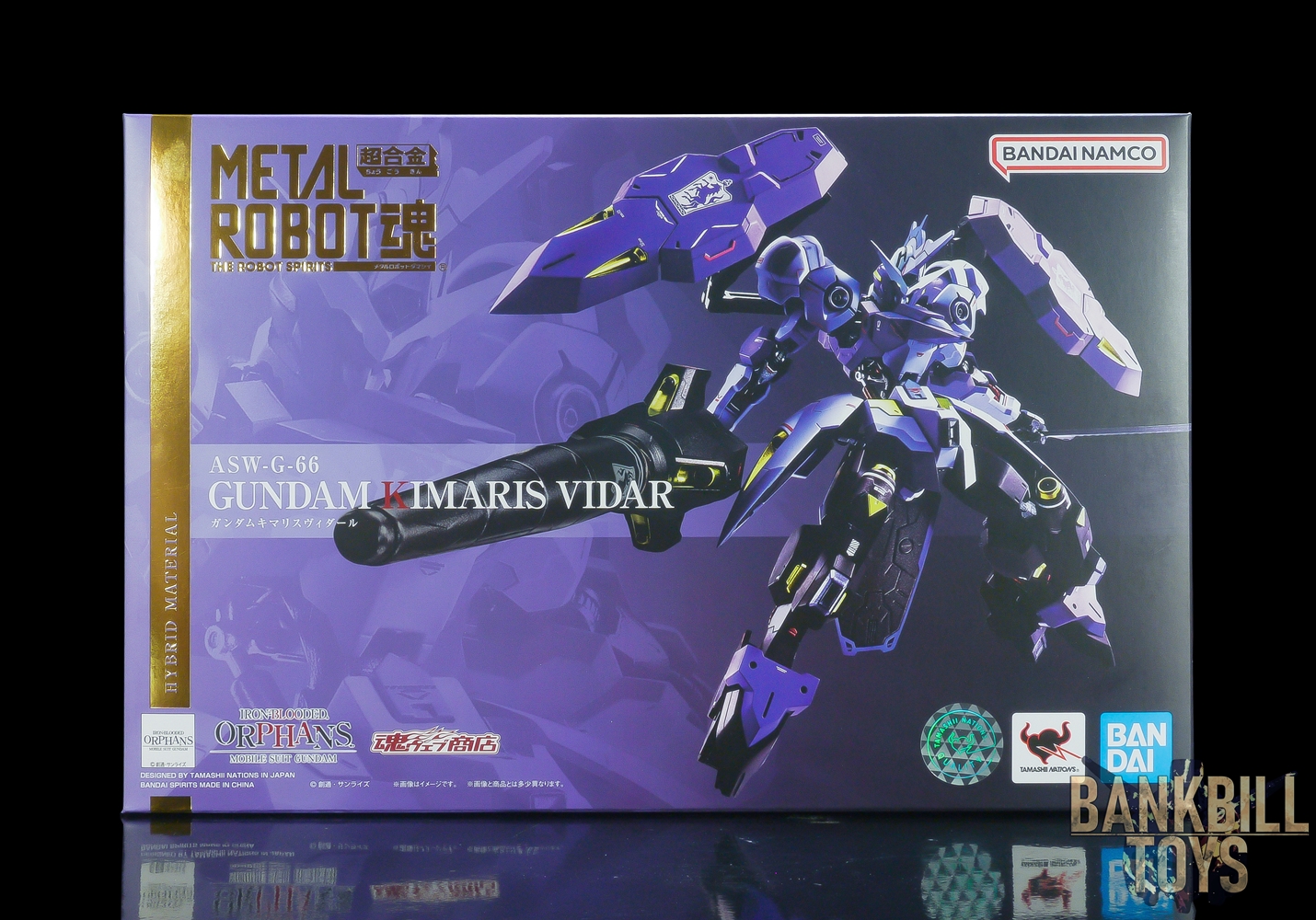 กันดั้ม Bandai Spirits Premium Bandai Tamashii Web Shop Limited Metal Robot Spirits <SIDE MS> ASW-G-66 Gundam Kimaris Vidar
