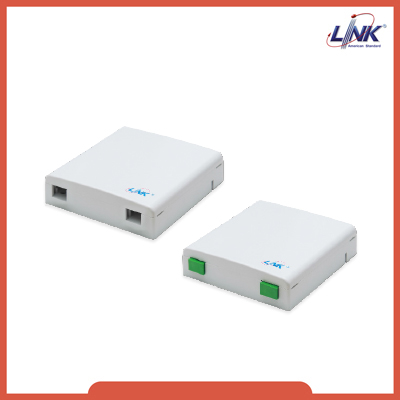 UFH3026 MINI FTTH Smart Housing for 2X SC Simplex Outlet เปล่า