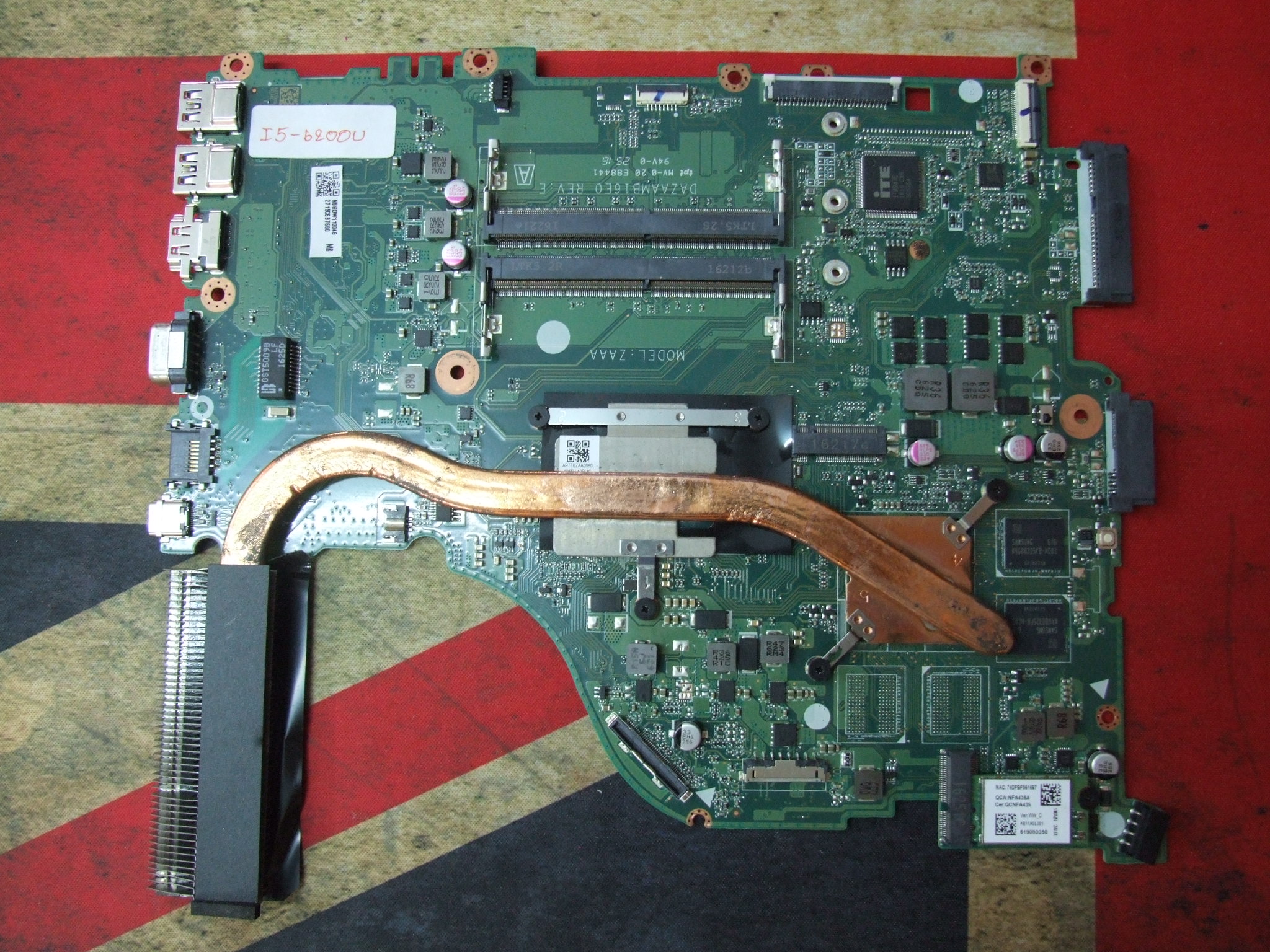 E5-575G ZAAA DAZAAMB16E0 cpui5-6200U สำหรับ ACER Aspire E5-575G แล็ปท็อป