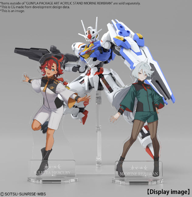 <Preorder ถึงวันที่4/3/2023 > 🔔เปิดรับPreorder มัดจำ 100 บาท GUNPLA PACKAGE ART ACRYLIC STAND MOBILE SUIT GUNDAM THE WITCH FROM MERCURY ALL 2 TYPES