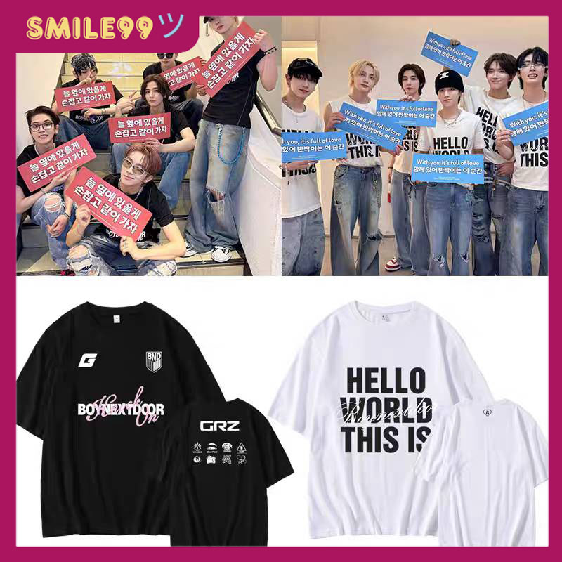 เสื้อยืด BOYNEXTDOOR : KNOCK ON Vol.1