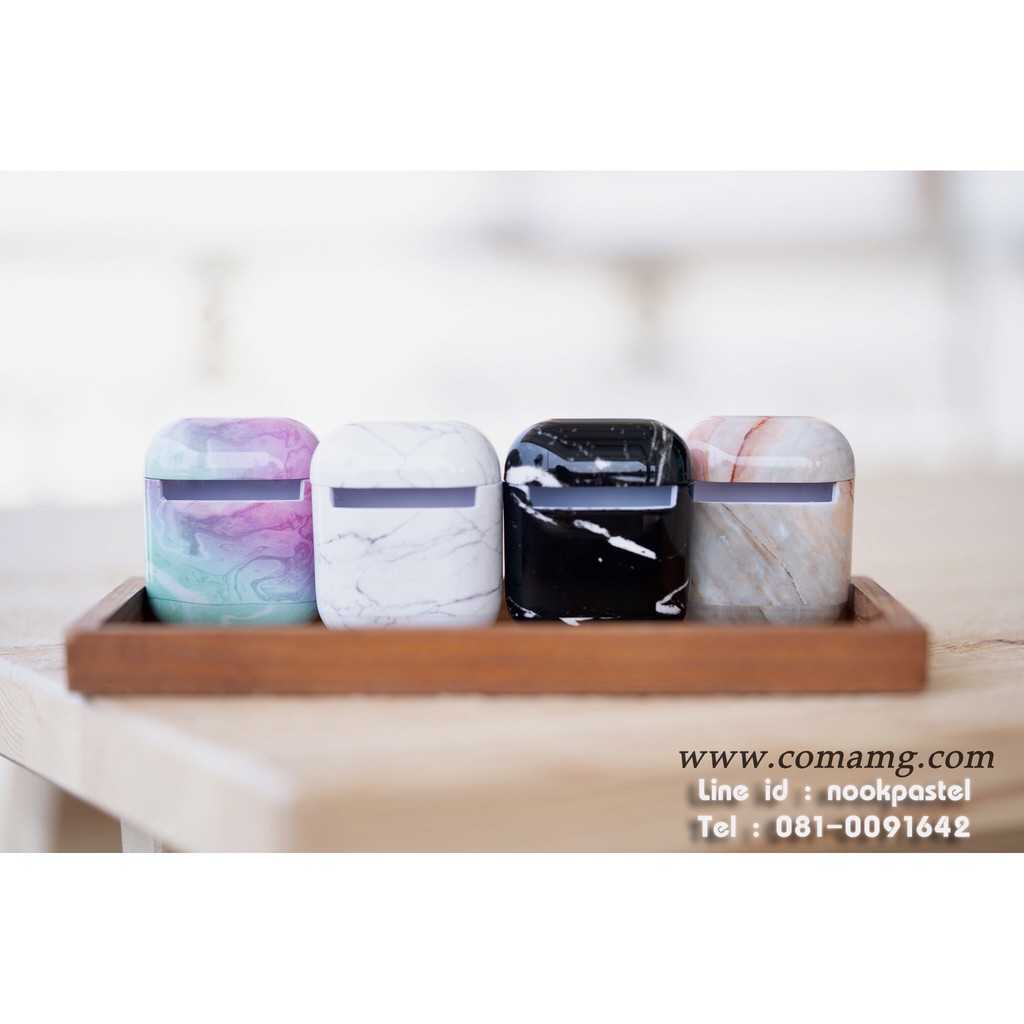 เคสAirpod เคสแอร์พอต (Air pod) ลายหินอ่อน