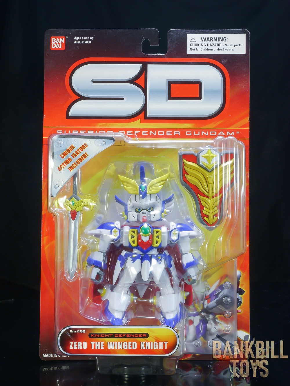 กันดั้ม Bandai America SD Gundam Force SD-Flextion Zero the Winged Knight