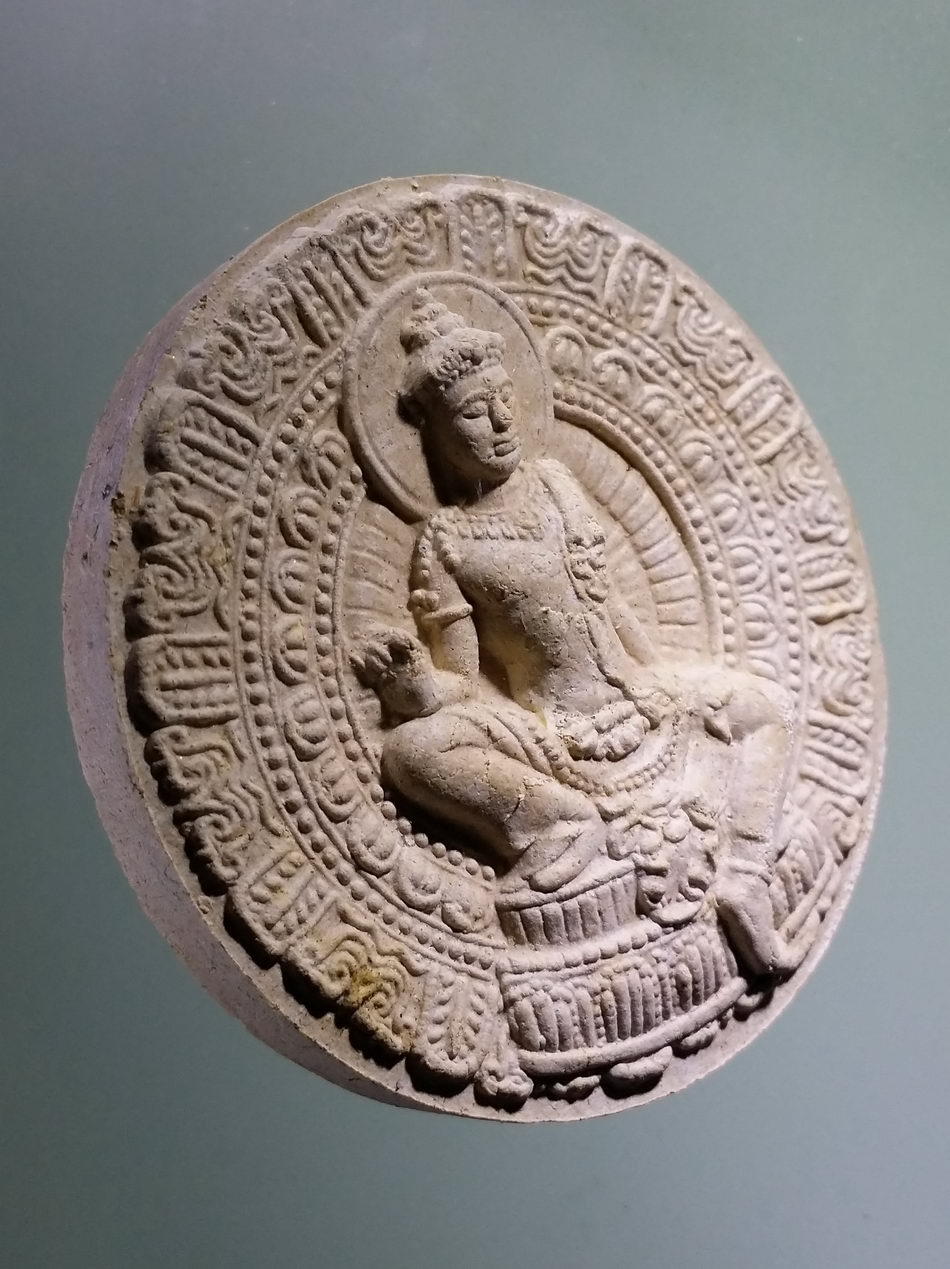 รหัสสินค้า จตุคามรามเทพ 304 พระเทวราชโพธิสัตว์จตุคามรามเทพ รุ่น เจ้าสัวยุค 8 เนื้อว่านขาว Code Laser หมายเลข 26366