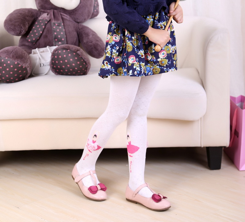 P22031 พร้อมส่งจากไทย เลคกิ้งเด็กเป็นแบบถุงน่องเด็กลายตุ๊กตานูนมีมิติ ผ้านุ่มสบายยืดหยุ่นดีมาก ตกแต่งน่ารัก เหมือนแบบ