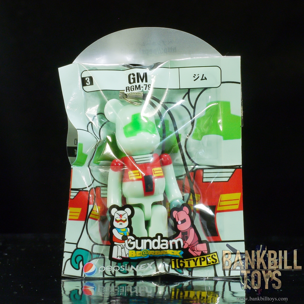 กันดั้ม Medicom Toy Pepsi NEX Mobile Suit Gundam BE@RBRICK 70% No.3 RGM-79 GM
