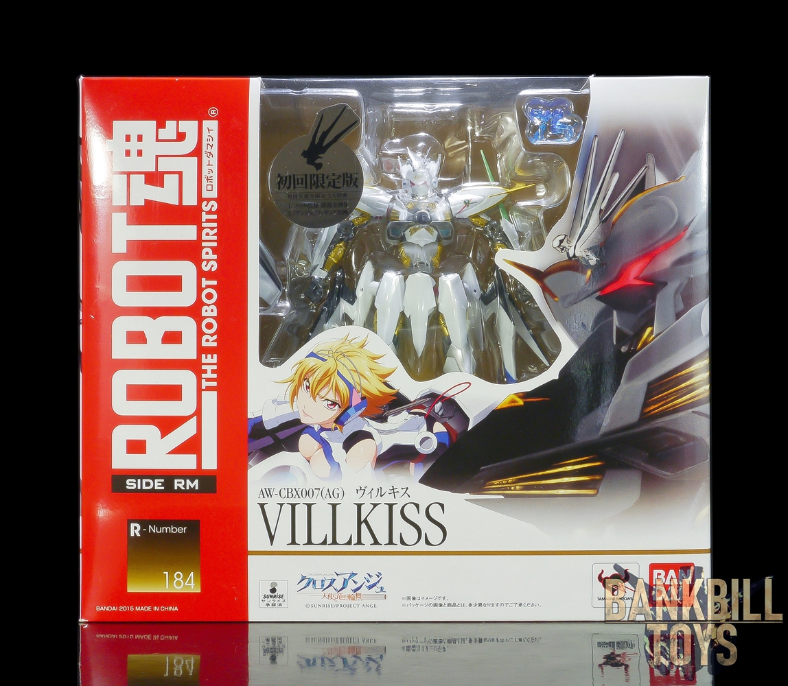 ครอสแองจ์ Cross Ange Bandai The Robot Spirits <SIDE RSK> R-184 AW-CBX007 (AG) Villkiss [Initial Bonus: With Ange Clear Figure]